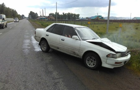 В Аскизе пьяный угонщик совершил двойное ДТП