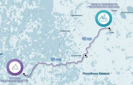 Хакасия может остаться без марганцевого завода: ВЭБ банкротит разработчика Усинского месторождения