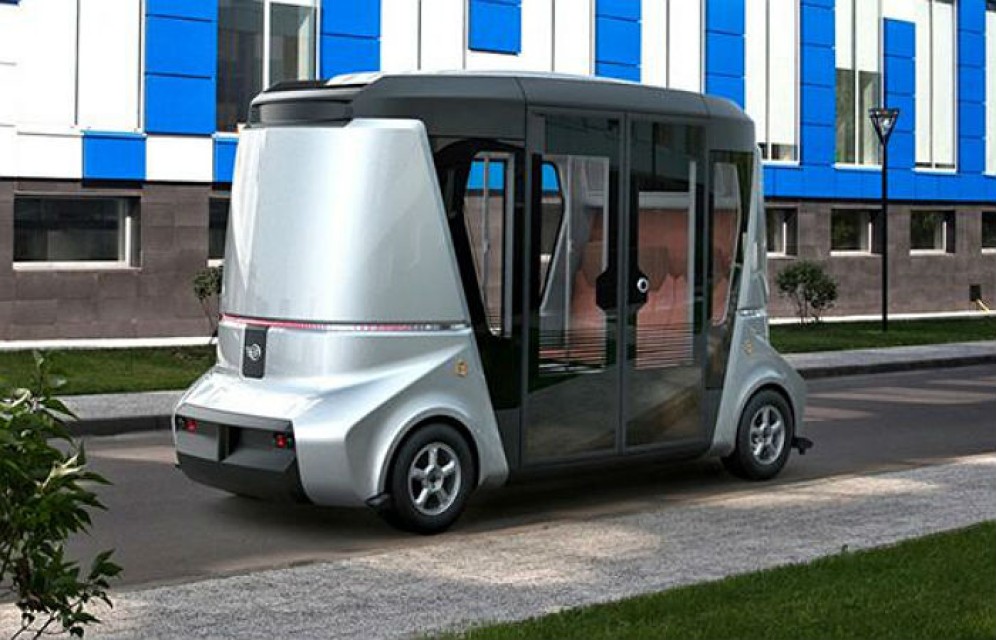 Во Владивостоке запустят первые в РФ беспилотные автобусы "MatrЁshka"