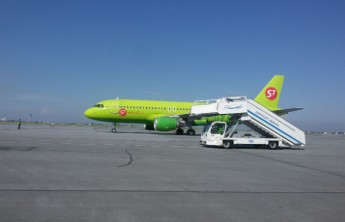 Первый рейс из Новосибирска приземлился в Абакане