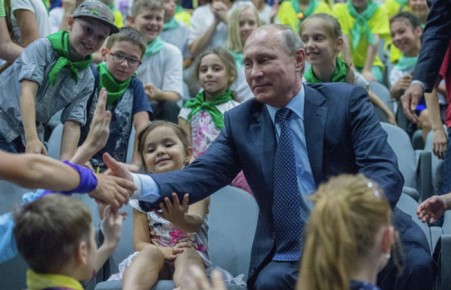 Путин ответит на вопросы школьников