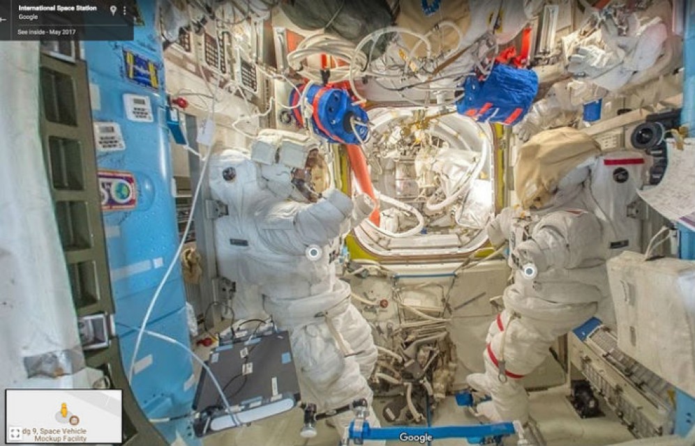 Google и NASA запустили виртуальную экскурсию по МКС