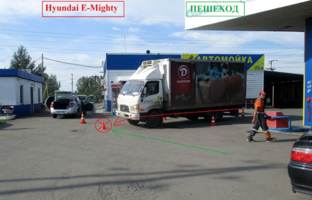 В Абакане разыскивают очевидцев смертельного ДТП на АЗС