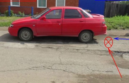 В Черногорске водитель сбил перебегавшую дорогу девочку