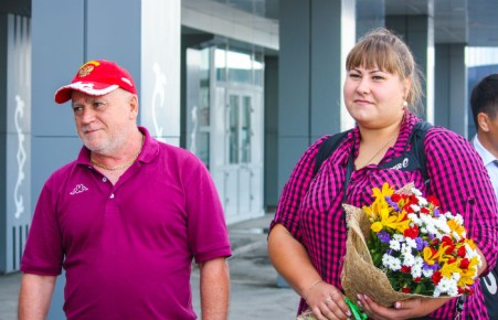 Татьяна Зырянова из Хакасии стала трехкратной чемпионкой мира по борьбе на поясах