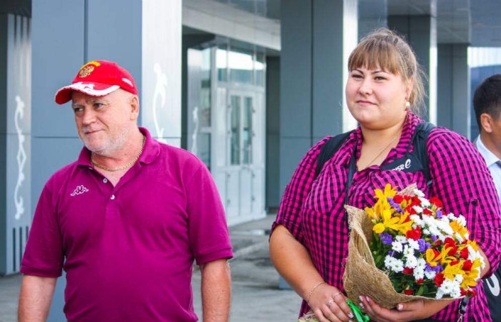 Татьяна Зырянова из Хакасии стала трехкратной чемпионкой мира по борьбе на поясах