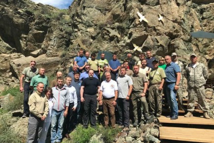 В "Саяно-Шушенском заповеднике" появился мемориал, посвященный погибшим сотрудникам национальных парков