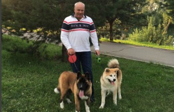 Виктор Зимин показал своих питомцев