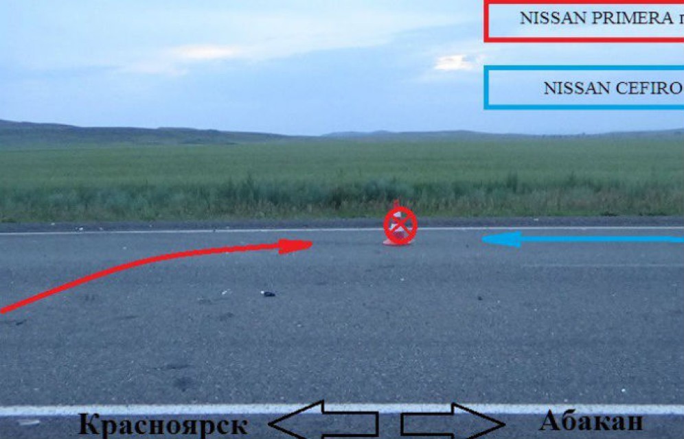 Пять человек пострадали, один погиб в ДТП на трассе М-54 в Хакасии