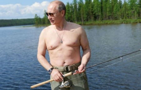 Путин удачно порыбачил в Сибири
