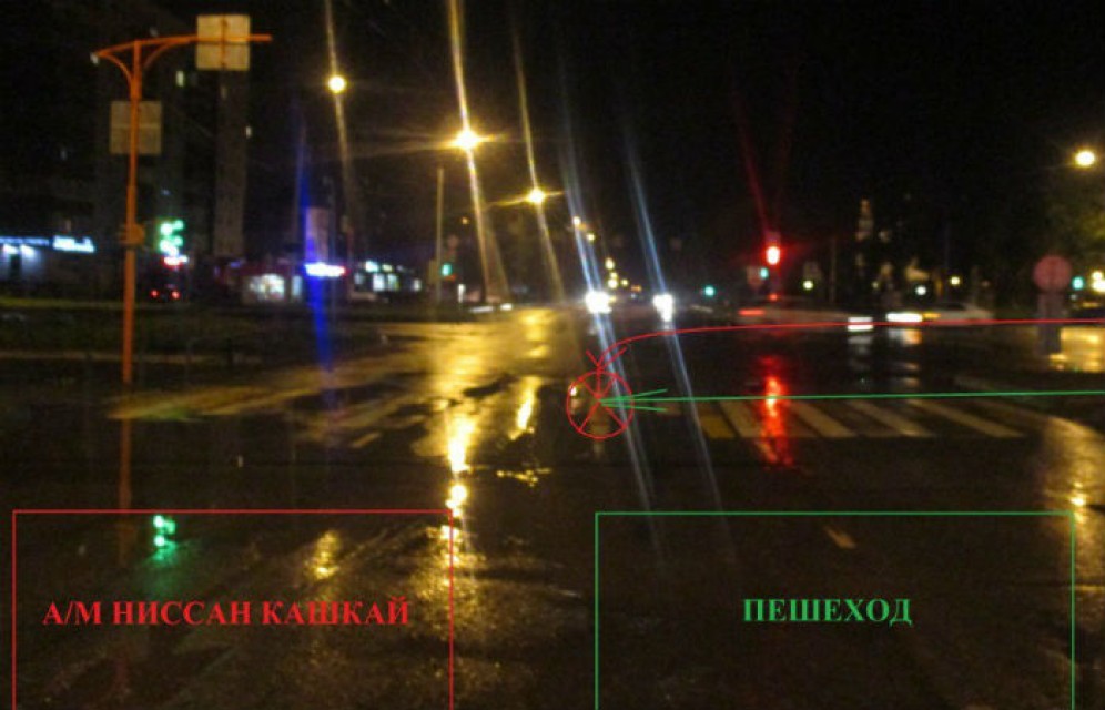В Абакане ищут водителя на «Nissan Qashqai», который сбил женщину на «зебре»