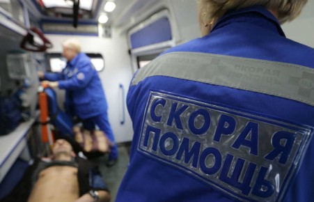 В Хакасии скорая увезла участника голодовки из-за невыплаты зарплаты