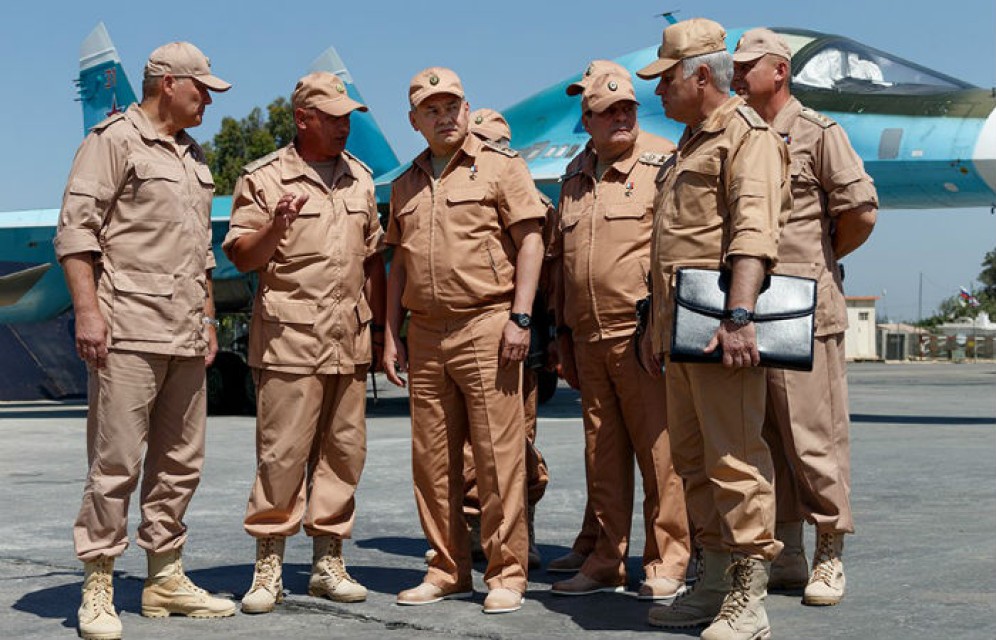Шойгу объявил об окончании гражданской войны в Сирии
