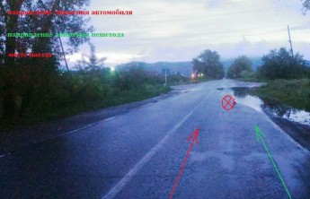 В Саяногорске автоледи насмерть сбила шедшую по обочине женщину