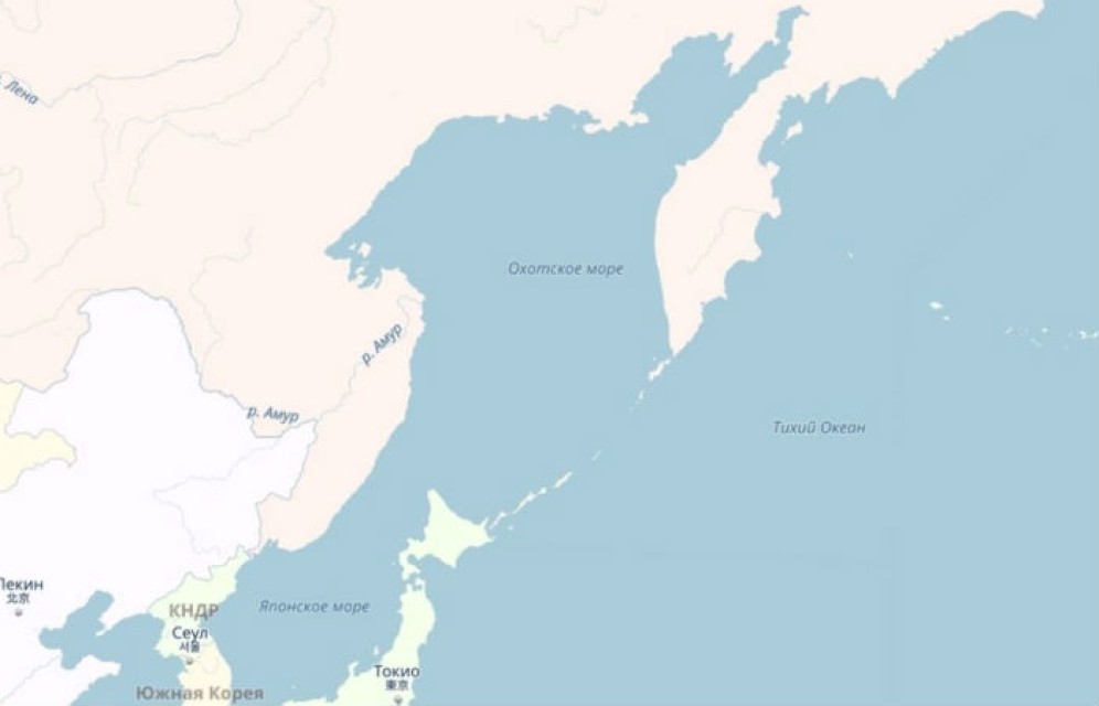На «Яндекс.Картах» после запуска ракеты в КНДР пропал Сахалин