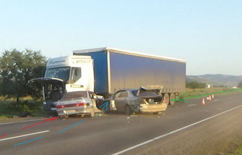 В Хакасии на трассе М-54 в ДТП с фурой погиб водитель