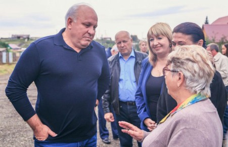 Глава Хакасии побывал с инспекцией в Подсинем