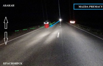 В Хакасии на трассе М-54 погиб пешеход