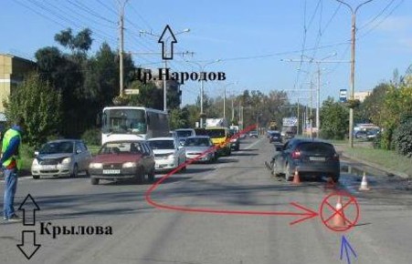 Четыре человека пострадали в ДТП в центре Абакана ​