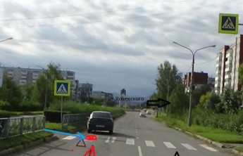 В Хакасии на «зебре» сбиты два пешехода