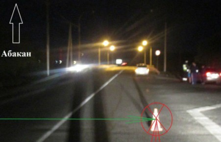 В Абакане пенсионер погиб под колесами автоледи