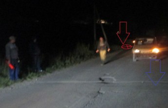 В Шира мотоциклист не уступил дорогу «Ниве» и поплатился за это здоровьем