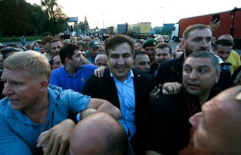 Саакашвили обсуждает план блокады Верховной рады