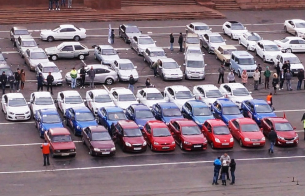 В Хакасии автомобилисты выйдут на флешмоб