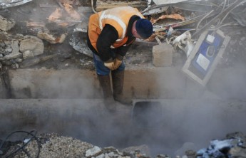 Усть-Абакан остался без тепла из-за аварии на теплотрассе