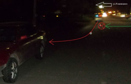 В Саяногорске женщина-пешеход попала под колеса автомобиля