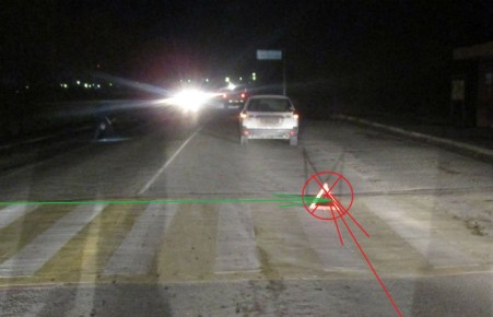 В Абакане на пешеходном переходе сбита школьница