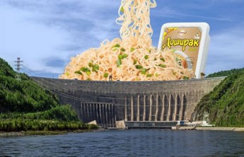 Саяно-Шушенское водохранилище измерили в «Дошираках»