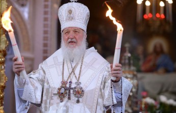 Патриарх Кирилл поздравил верующих с Пасхой