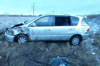 В ДТП на аскизской трассе пострадала пассажирка "Тойоты"