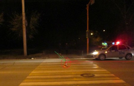 В Абакане автоледи не заметила пешехода на «зебре»