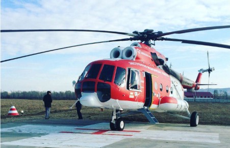 В Хакасии появилась вертолетная площадка для санитарного авиатранспорта