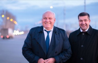 В Хакасии зажглись огни на федеральной трассе М-54