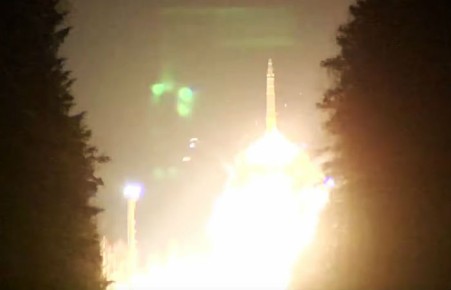 Минобороны показало видео с испытаний "ядерной триады"