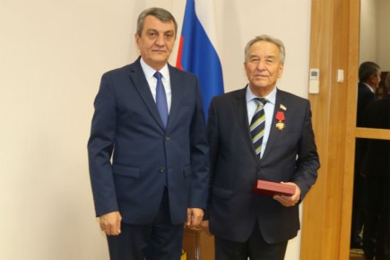 Владимир Штыгашев награжден орденом «За заслуги перед Отечеством» IV степени