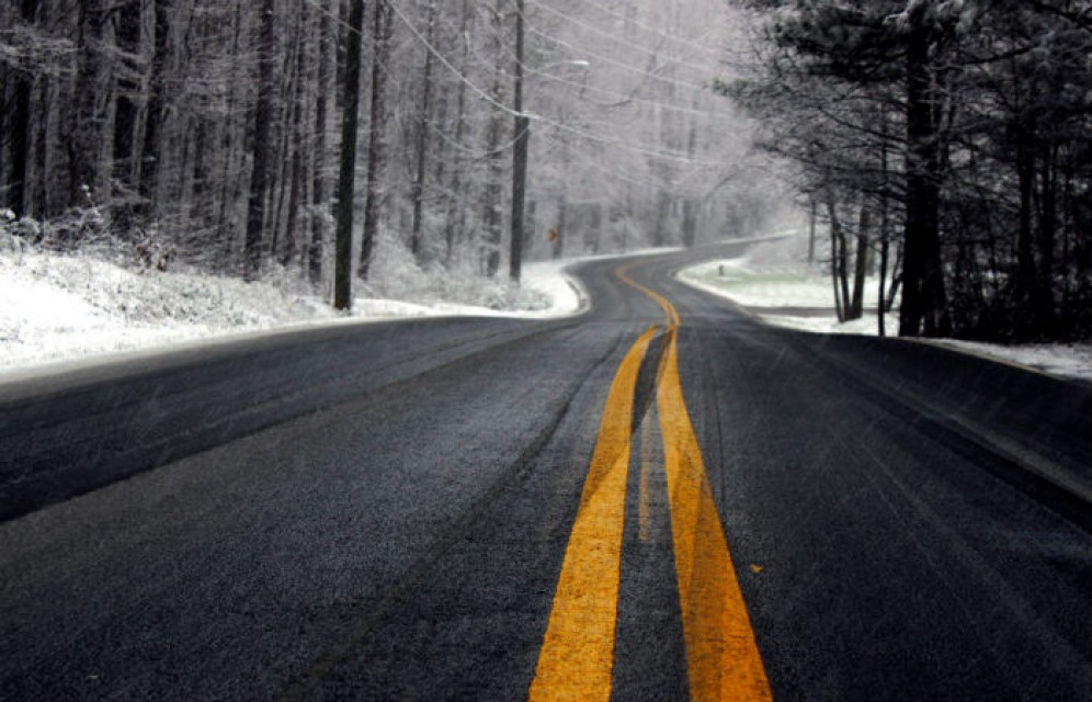 В регионах, где часто идет снег, появится зимняя разметка