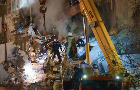 В Ижевске обрушилась девятиэтажка