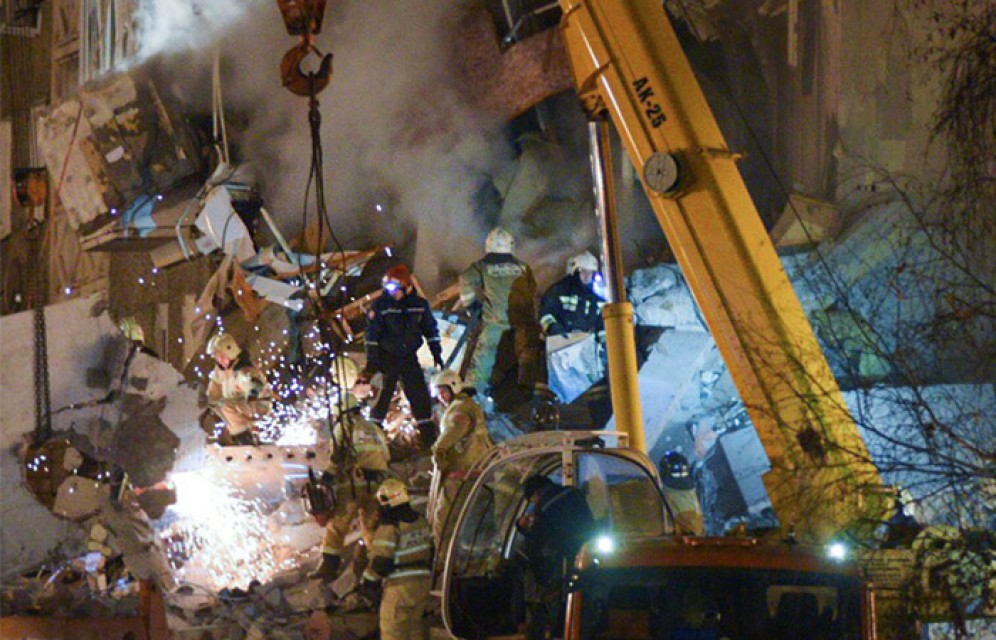 В Ижевске обрушилась девятиэтажка