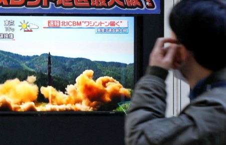 КНДР запустила ракету, способную долетать до Вашингтона