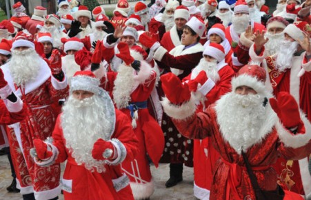 В Абакане состоится забег Дедов Морозов