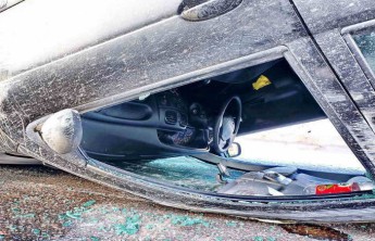 В Аскизском районе водитель вылетел с трассы и получил серьезные травмы