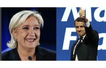 За пост президента Франции во втором туре будут бороться Макрон и Ле Пен