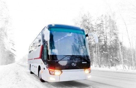 Томск из-за морозов прервал автобусное сообщение с Хакасией