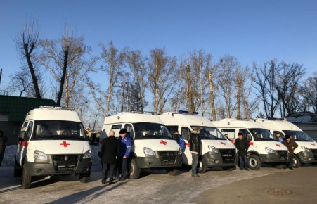 В Хакасию поступила вторая партия автомобилей скорой помощи