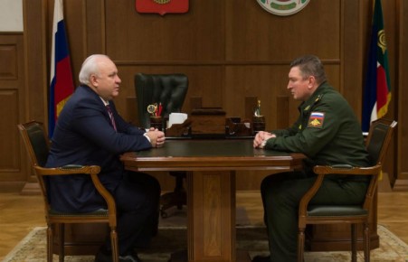 Командующий войсками Центрального военного округа проинспектировал военные объекты в Хакасии