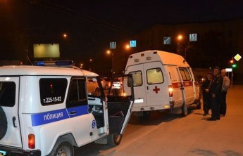 В Абакане пьяный пешеход повредил автомобиль скорой помощи